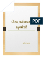 Ocena Performansi I Razvoj Zaposlenih I Organizacije