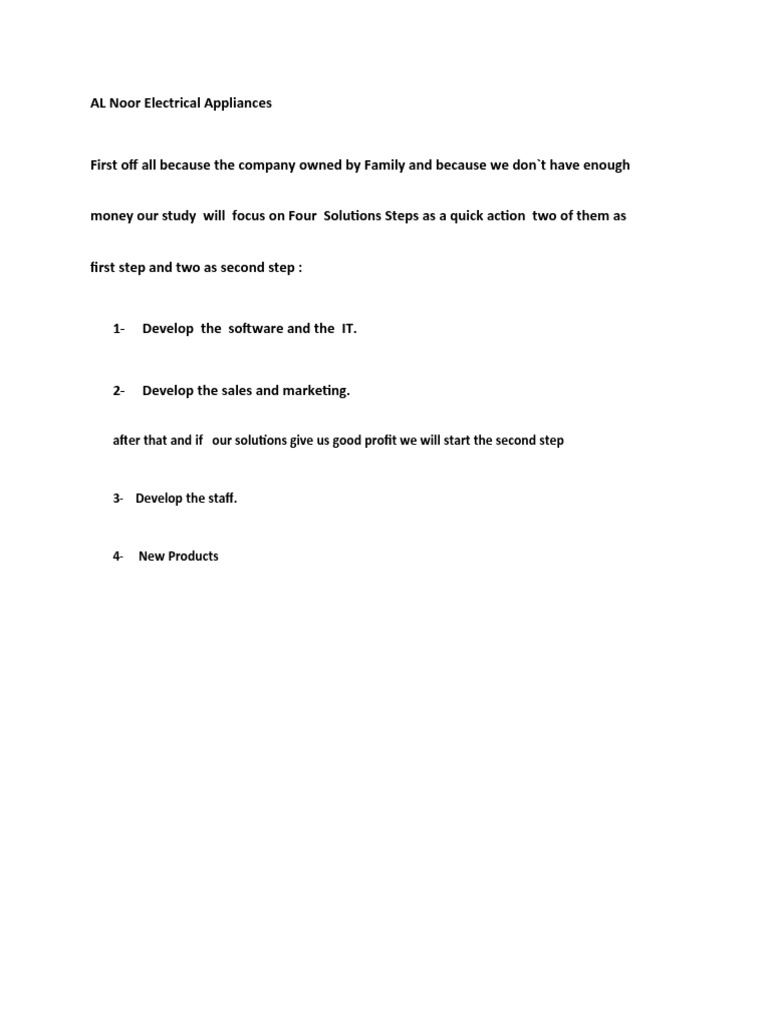 AL Noor Electrical Appliances PDF