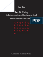 Tao Te Ching Urdimbre Verdadera Del Camino y Su Virtud by Lao-Tse