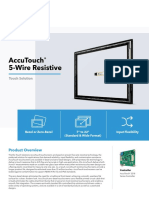 Accutouch 5-Wire Resistive: Product Overview