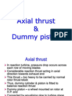 Axial Thrust Dummy Piston