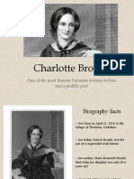 Charlotte Brontë: One of The Most Famous Victorian Women Writers and A Prolific Poet