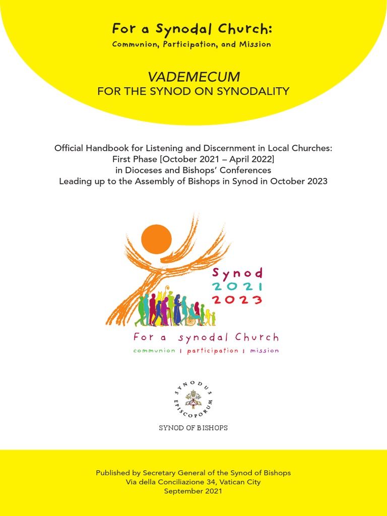 Vademecum for Synodality Process | PDF | Catholic Church | Synod