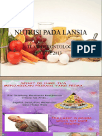 Nutrisi - Pada - Lansia