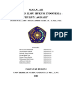 Makalah Hukum Agraria