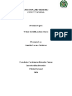 Cuestionario Derecho Constitucional-Grupo Mahecha Parra Cristian David