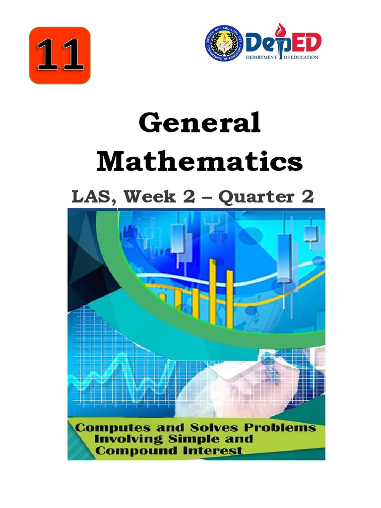 General Mathematics: LAS, Week 2 - Quarter 2 | PDF | Interest ...