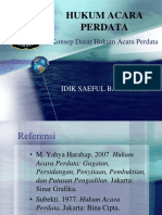 Hukum Acara Perdata Pertemuan 1