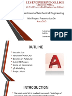 Presentation On AutoCad - Naved Ahsan