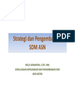 Strategi Pengembangan SDM Asn