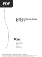 Sun Cluster 3.2 Reference Guide