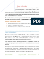 Fichas de Trabalho: Importância e Tipos