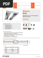 HB Led: Interactive Menu Product Certification