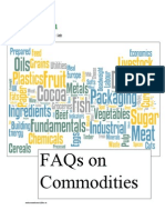 FAQs On Commodities