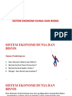 SISTEM EKONOMI DAN BISNIS