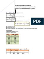 Metodo de Los Incrementos Variables