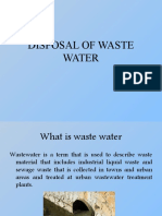 Disposal of Waste Water
