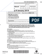 Tuesday 8 January 2019: Mathematics