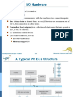 I/O Hardware: Incredible Variety of I/O Devices Common Concepts