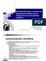 Estilismo de Redacción de Textos Científicos