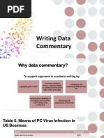 Writing Data Commentary