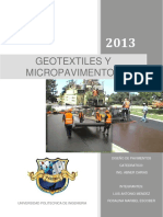 Articulo - Geotextiles y Micropavimento