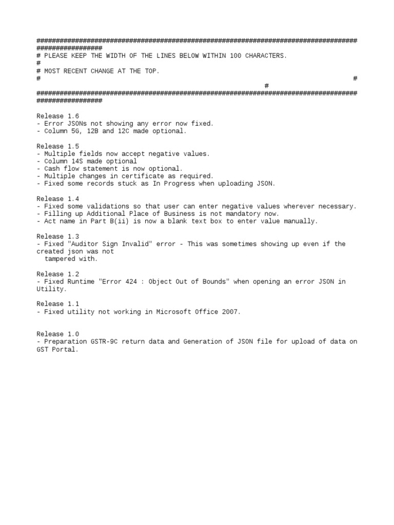 Release Notes | PDF