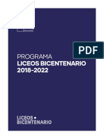 Liceos Bicentenario: Programa de excelencia educativa