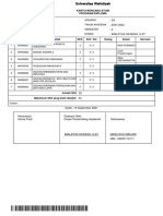 Cetak KRS Mahasiswa 15 September 2021