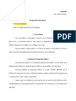 Analisis Sobre Presupuesto Empresarial