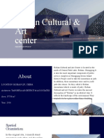 Bishan Cultural & Art Center Desktop Study