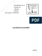 Généralités Sur Les Oeufs & Les Ovo-Produits (Forme PDF