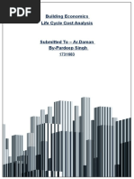 Building Economics Life Cycle Cost Analysis