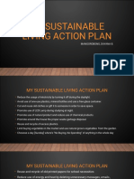 My Sustainable Living Action Plan