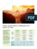 Sales compensation challenges and optimizing performance