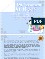 What Do Snowmen Do at Night?: A Mini Book Companion