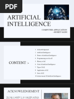 Artificial Intelligence