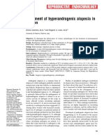 Reproductive Endocrinology: Treatment of Hyperandrogenic Alopecia in Women