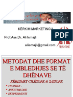 Kërkim Marketingu