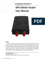 KS168 GPS Vehicle Tracker User Manual: Keson Electronics Co., LTD