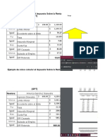 Ejemplo de Cómo Calcular El Impuesto Sobre La Renta (ISPT) : Menos