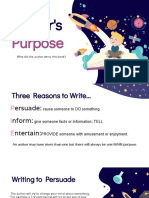 Authors Purpose Edu 214 Final