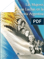 Las Mujeres y Sus Luchas en La Historia Argentina - Ministerio de ...