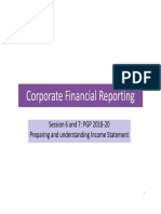 Corporate Financial Reporting: Session 6 and 7: PGP 2018 20 Preparing and Understanding Income Statement