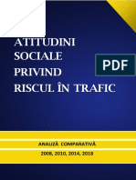 Analiza Comparativa Atitudini Sociale Privind Riscul in Trafic