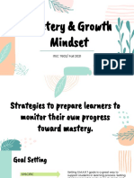 Mastery Growth Mindset