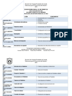 Segundo Grado Sec Cronograma