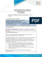 Guía de actividades y rúbrica de evaluación - Fase 4 - Síntesis 