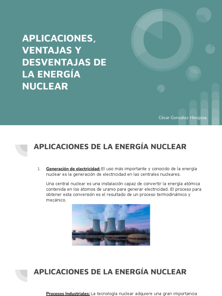 Ventajas y Desventajas de la Energía Nuclear | PDF | La energía nuclear ...