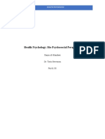 Health Psychology: Bio Psychosocial Perspective: Ranya Al-Mandawi Dr. Tyrin Stevenson Psych 331